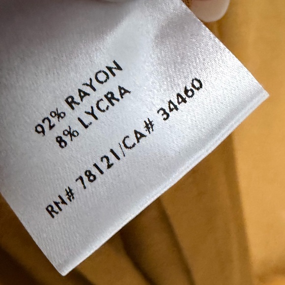 Eileen Fisher Jersey Maxi Skirt in Goldenrod Spring Summer Minimalist Medium - Picture 10 of 11